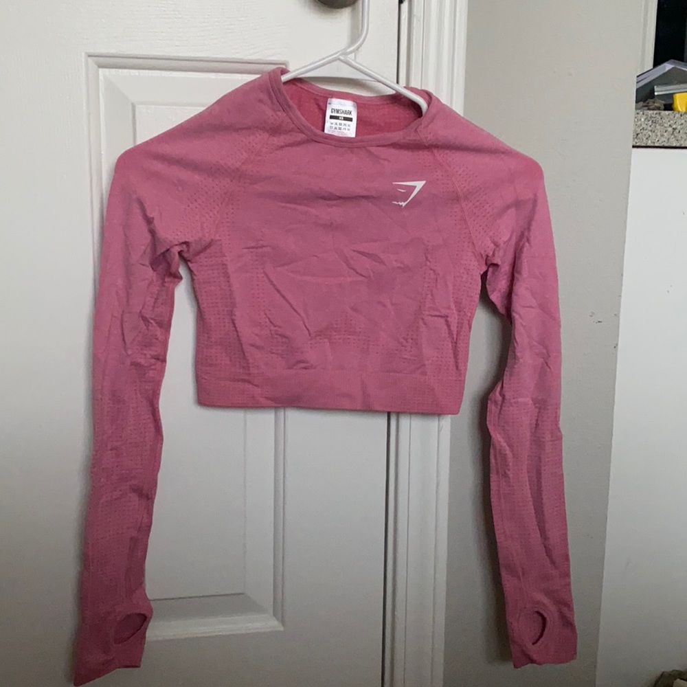 Gymshark vital seamless 2.0 long sleeve crop top